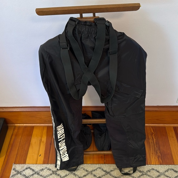 Harley Davidson rain gator pants with boot covers size Large - Picture 3 of 7